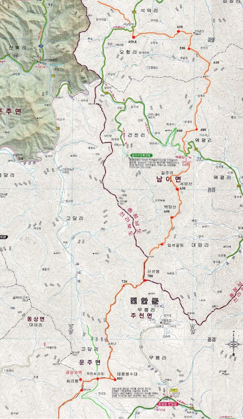 갈뫼산장 이미지