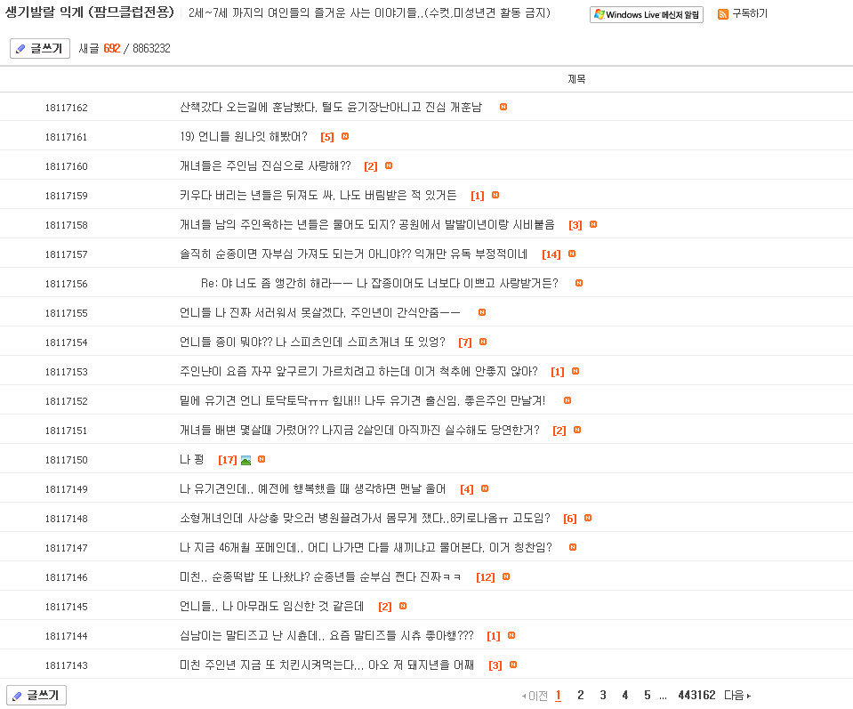언니들 애완견이 익게를 한다면 | 인스티즈