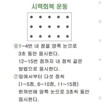 시력 좋아지는 방법 | 인스티즈