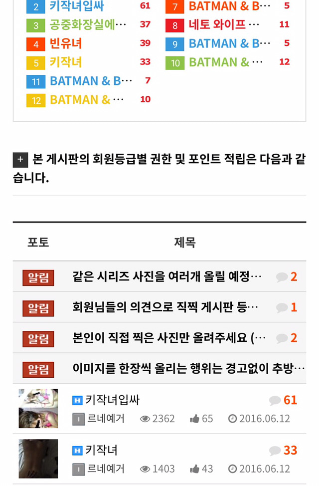 소라넷 없어지고 다시 생긴 음란사이트 | 인스티즈