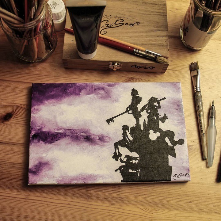 밤이 되면 밝아지는 풍경그림 | 인스티즈