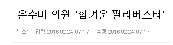 국회에서 계속 보고 싶은 아름다운 정치인 은수미..... | 인스티즈