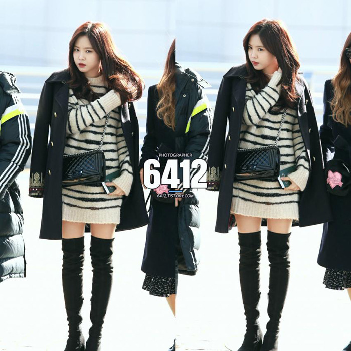 오늘 공항 손나은.jpg | 인스티즈