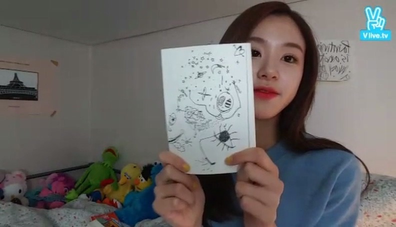 채영이 아기자기한 그림 실력.jpg | 인스티즈