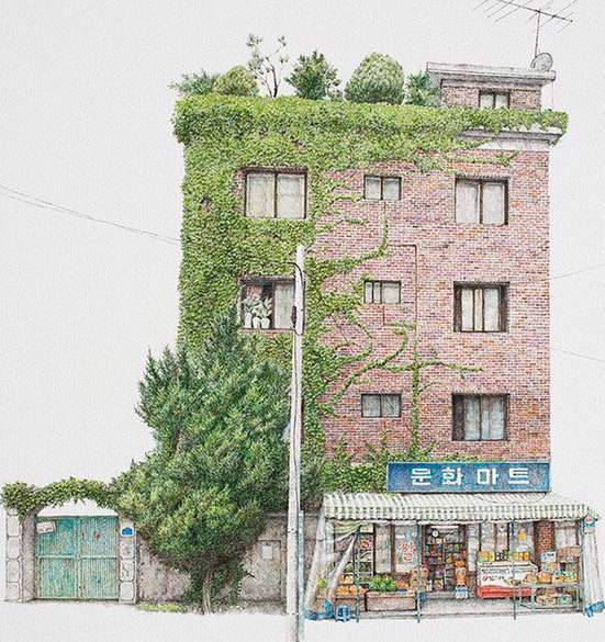 20년간 전국의 구멍가게를 그린 작가 | 인스티즈