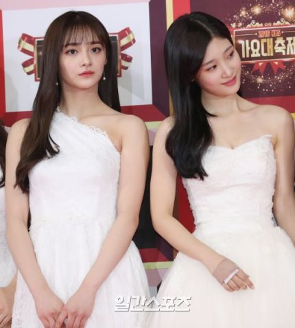 주결경 오늘 가요대축제 레드카펫에서 화이트드레스 | 인스티즈