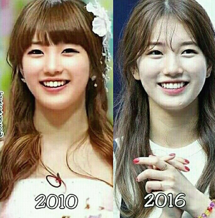 앞머리 자르고 데뷔 초 모습 보이는 수지 | 인스티즈