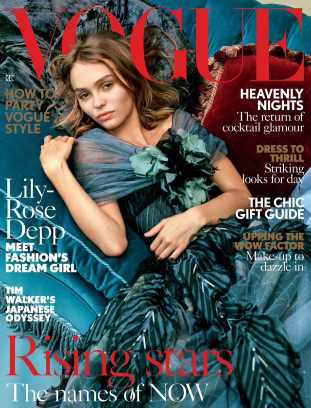릴리 로즈 뎁 - VOGUE UK December 2016 | 인스티즈