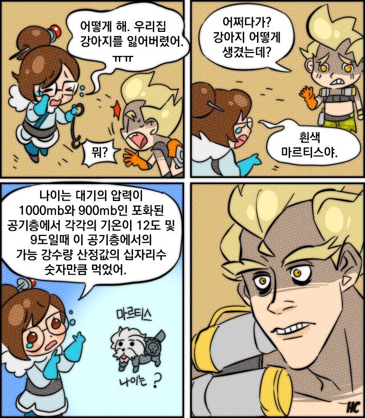 [오버워치] 강아지를 잃어버린 메이 | 인스티즈