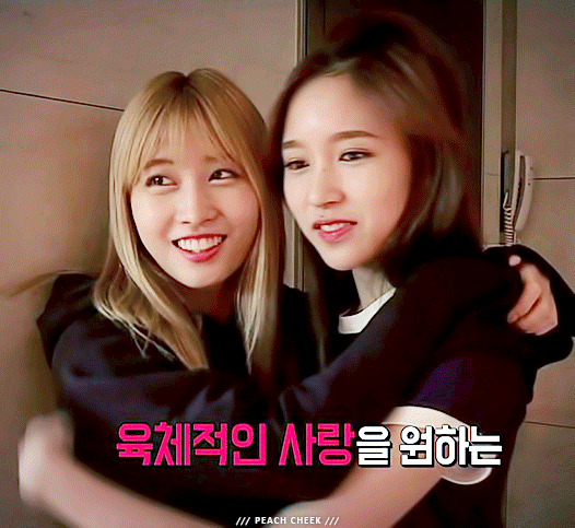 껴안는 미나+사나 | 인스티즈