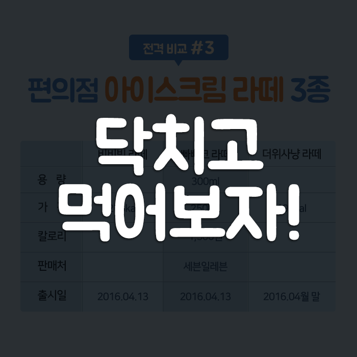 이젠 별의 별게 다 나오네! (더위사냥 라떼 & 마시는 빠삐코 & 비비빅라떼 전격 비교) | 인스티즈