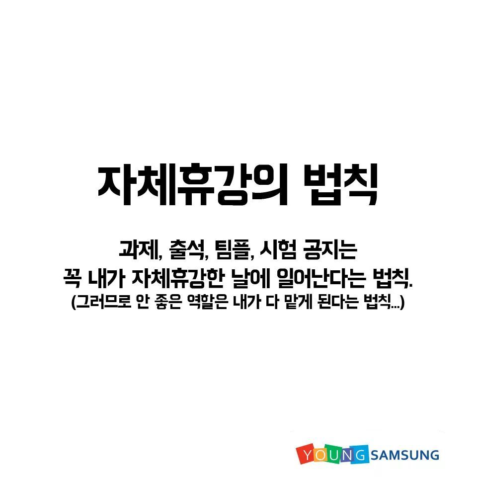 대학생이라면 누구도 피할 수 없는 과제 불변의 법칙 | 인스티즈
