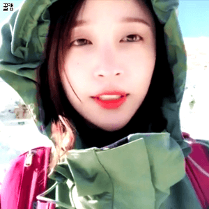 혼자 한라산 등산한 하니.gif | 인스티즈