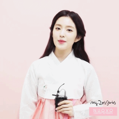 한복입은 아이린.gif | 인스티즈