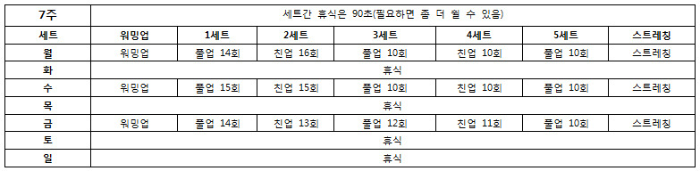 턱걸이 초보도 50개 올리는 프로그램 | 인스티즈