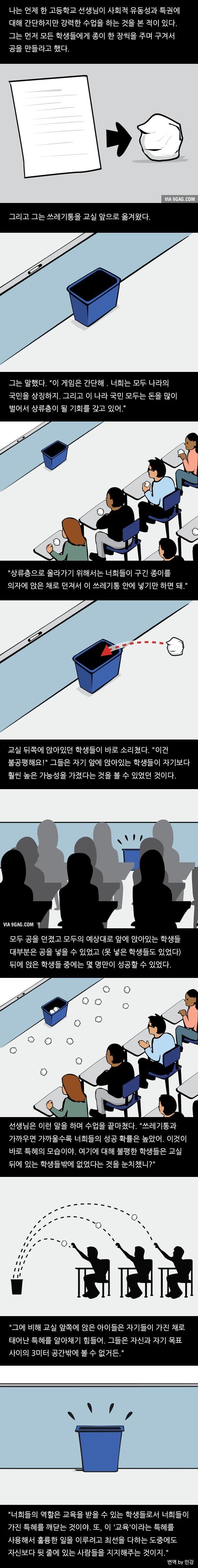 쓰레기통이 가르쳐 주는 현실.jpg | 인스티즈