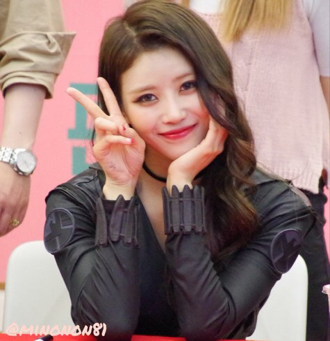 [러블리즈] 브이콘 먹어서 미주 | 인스티즈