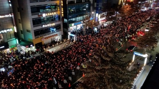 12월 3일 광역시별 집회인원 | 인스티즈