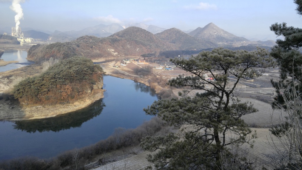 한반도 지형 이미지