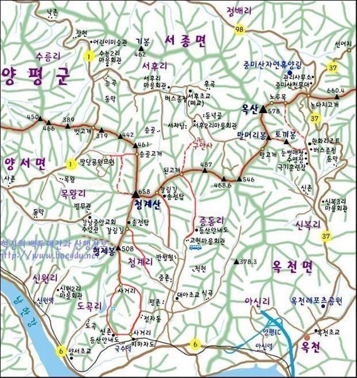 청계산 4코스 이미지