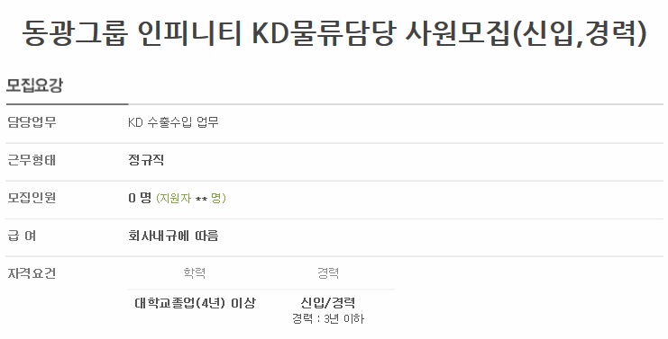 동광물류(주) 이미지