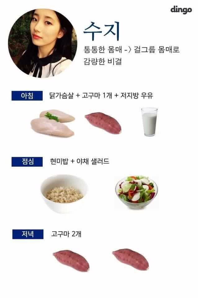 연예인들의 다이어트 식단 | 인스티즈