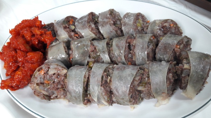 아바이순대 이미지