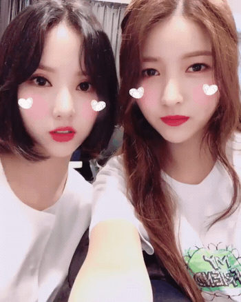 여자친구 소원&은하.gif | 인스티즈