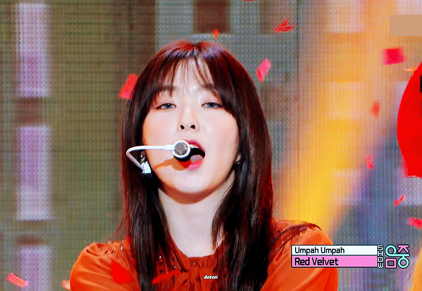지난주 음악중심 레드벨벳 아이린.gif | 인스티즈