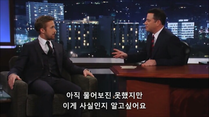 [지미키멜쇼] 라이언고슬링 걸스카우트 쿠키사건.jpg | 인스티즈