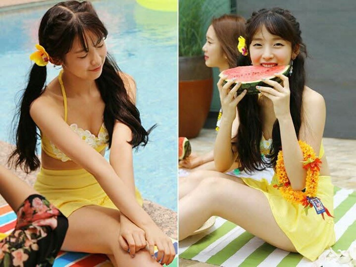 오마이걸 아린 수영복.jpgif | 인스티즈
