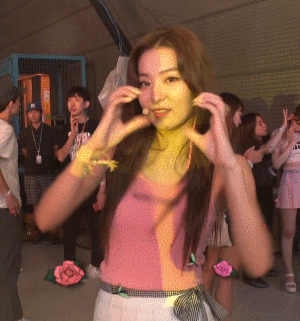 귀여운 하트 슬기.gif | 인스티즈