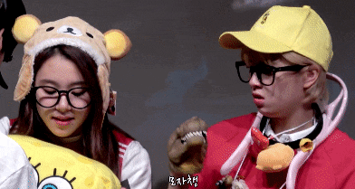 막내들을 대하는 트와이스 정연의 온도차 . gif | 인스티즈
