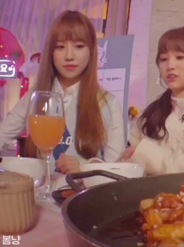 작년 대참사났던 아이즈원 닭갈비 먹방라이브 | 인스티즈
