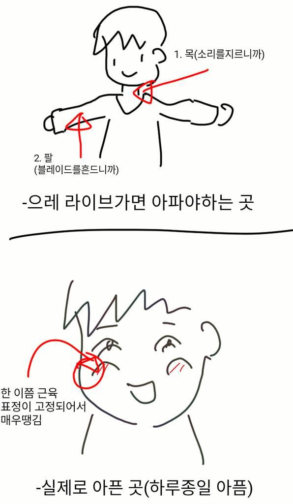 콘서트에 갔다오고 난 다음 내 몸이 겪는 후유증 | 인스티즈