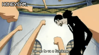 로브 루치 vs 몽키 D. 루피.GIF | 인스티즈