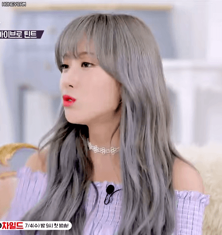 루다가 앞머리를 고수 하는 이유.GIF | 인스티즈