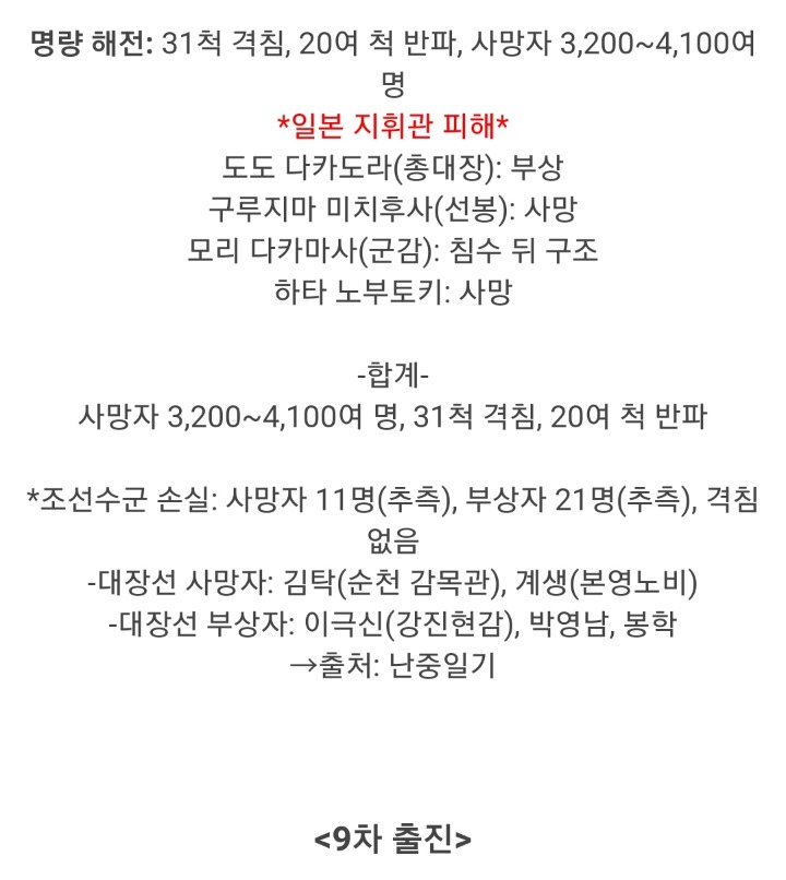 임진 ㅡ정유재란 7년간 이순신 장군 해상 전적 | 인스티즈