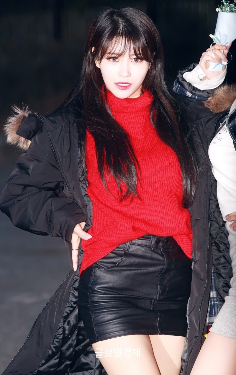 이젠 출근길에 팬들까지 이용하는 러블리즈 미주.jpgif | 인스티즈