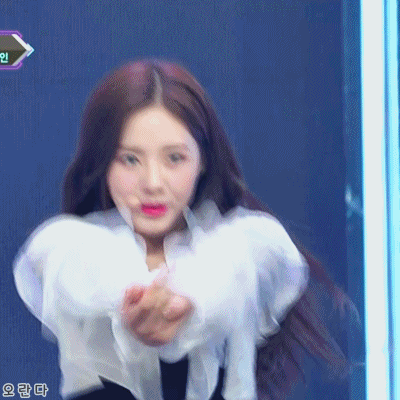 180607 엠카운트다운 프로미스나인 박지원.gif | 인스티즈
